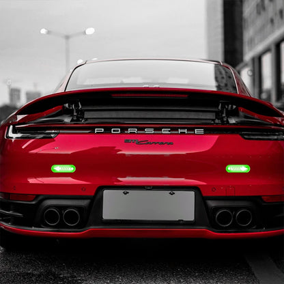 Novice and Beginner Driving Safety Point Luminous Stickers for Driving Assistance Signs Car Accessories