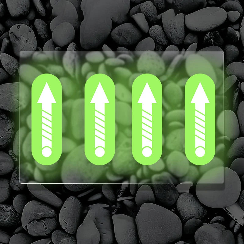 Novice and Beginner Driving Safety Point Luminous Stickers for Driving Assistance Signs Car Accessories