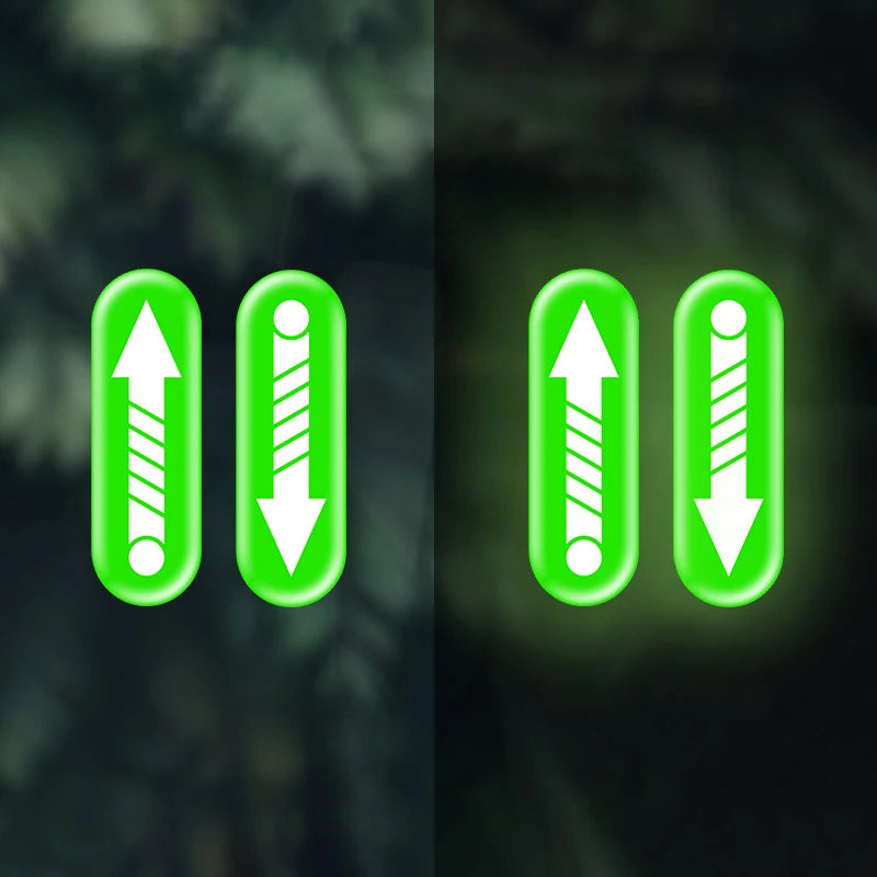 Novice and Beginner Driving Safety Point Luminous Stickers for Driving Assistance Signs Car Accessories